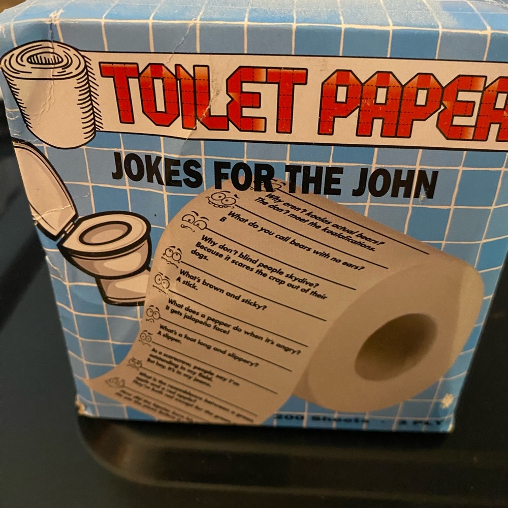 Toilet paper jokes for the John